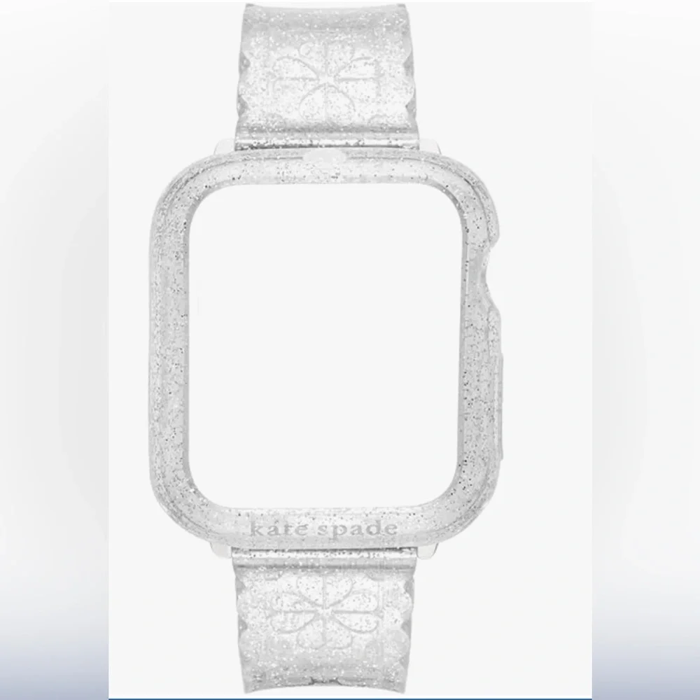 Kate Spade Silver Glitter Watch Band for Apple Watch 40mm